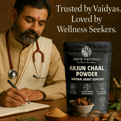 Jaivik Naturals Arjun Chaal Powder 150g | Heart Health, Pure & Authentic