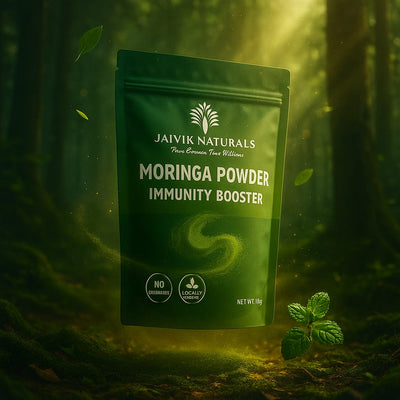 Jaivik Naturals Moringa Powder 500g | Nutrient-Rich Superfood, Immunity & Energy Booster